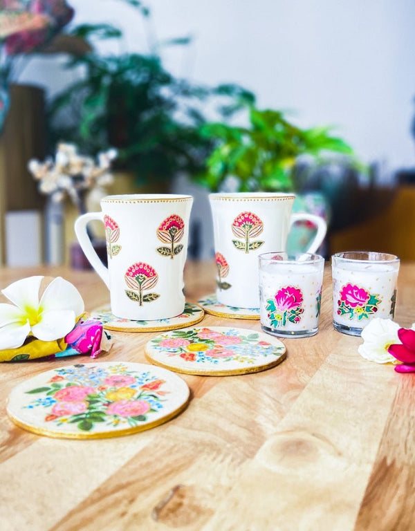 Floral Mugs - Gift Set